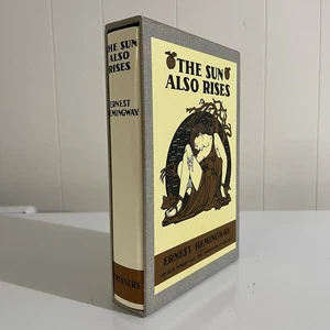 The Sun Also RisesErnest Hemingway First Edition Library FEL HC Slipcase Book - Picture 1 of 9