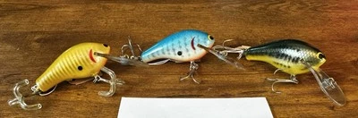 Vintage Bagley's DKB2 Diving Kill'r B2  Lot Of 3 - Image 1 of 4