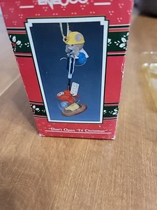 1990 Enesco "Non aprire 'fino a Natale' - Foto 1 di 9