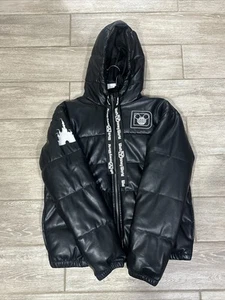 NEW Walt Disney World Jacket Adult Small Black Mickey Mouse Bubble Embroidered - Picture 1 of 16