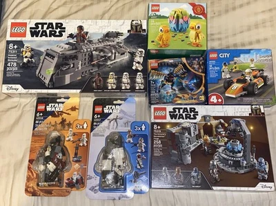 LOTE LEGO: STARWARS MARVEL CITY PASCUA EDICIÓN LIMITADA GWP LOTE SELLADO NUEVO - (LEER) Foto 1 de 4