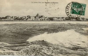 cpa SABLES D'OLONNE la plle mer - Bild 1 von 1