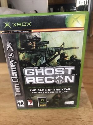 Tom Clancy's Ghost Recon (Microsoft Xbox, 2002) Complete Free Shipping - Image 1 of 4