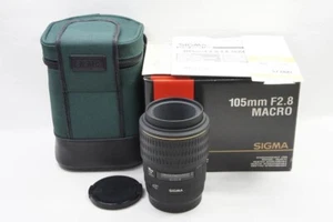 SIGMA AF 105mm F2.8 EX MACRO Lens for Sony Minolta Alpha Mount w/ Box #250509k - Picture 1 of 11