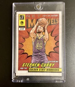21-22 Panini Donruss Steph Curry PRESS PROOF Net Marvels SP W/CASE - Picture 1 of 2