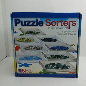 Sure-Lox Puzzle Sorters - 8 Trays - Puzzling Made Easy #90011 