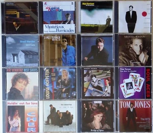 16 Rock Albums; Louise Hoffsten, The Cranberries etc.. (bundle, 80s, 90s) Gd cdn - Picture 1 of 5