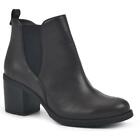 White Mountain Womens Die Hard Black Ankle Boots 6.5 Medium (B,M) BHFO 5486