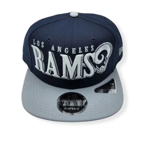 New Era Los Angeles Rams 9Fifty Jumbo B1 High Crown Adjustable Snapback - Picture 1 of 6