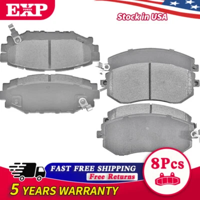 Pastillas de freno para Subaru XV Crosstrek 2013 2014 2015 disco cerámico delantero y trasero Foto 1 de 4