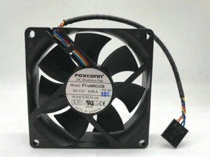FOXCONN 8025 PVA080G12R 12V 0.80A 79CFM 9CWCH-A00 Server Cooling Fan - Picture 1 of 4