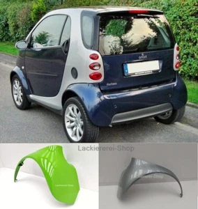 STOßSTANGE ECKE HINTEN LACKIERT IN WUNSCHFARBE NEU für Smart Fortwo 450 98-07 - Bild 1 von 20