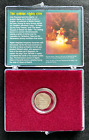 Arabian Nights: Silver Coin of Harun al-Rashid Baghdad Mint Coa & History & Case