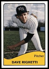 1979 TCMA West Haven Yankees #21 Dave Righetti West Haven Yankees NM