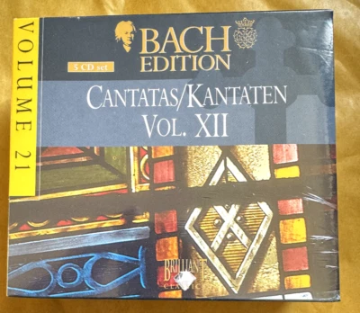 Bach Edition, Vol. 21, Cantatas Vol. XII  NEW SEALED 5 CD - Bild 1 von 2