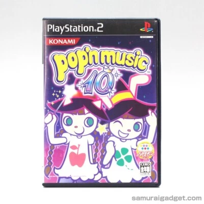 Pop'n Music 10 PS2 [Japanese NTSC-J] PlayStation 2 KONAMI (2005) - Immagine 1 di 4