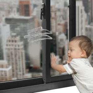 Child Safety Window Lock Anti-pinch Hand for Sliding Doors/Windows 8.5x6.6cm - Picture 1 of 5