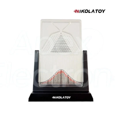 NIKOLATOY GaltonBoard Model Pendant Toy Normal Distribution Model Mathematics