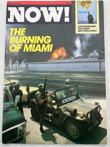 NOW! MAGAZINE MAY 23 1980 MIAMI RIOTS - SPG - SIR IAN GILMOUR - PALESTINE - Picture 1 of 1