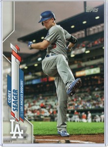 Corey Seager Los Angeles Dodgers 2020 Topps Series 2 Jumbo 5x7 Photo Variation 