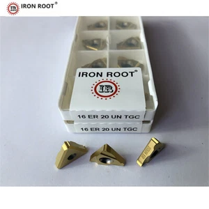 10P 16ER 20UN TGC CNC Lathe Turning Tool External Thread Carbide Insert for SEL - Picture 1 of 6