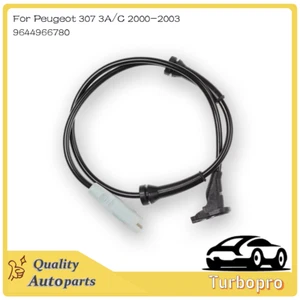 Sensor ABS velocidad rueda delantera 9644966780 1 pieza para Peugeot 307 3A/C 2000-2003 - Imagen 1 de 6
