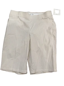 89th & Madison Pull On Seersucker Bermudas Pantalones Cortos Talla Regular Grande Nuevo con Etiquetas - Imagen 1 de 5