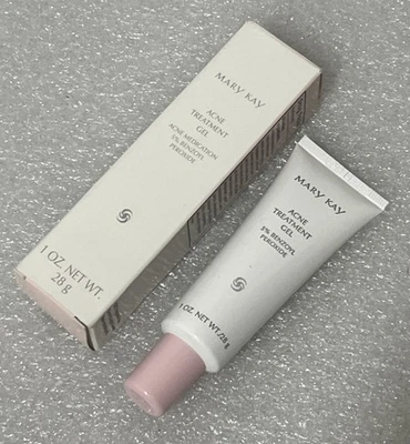 Mary Kay Acne Treatment Gel Full Size 1oz 011300 Discontinued Exp 2010 Pink Cap - Image 1 of 2