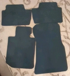 2020-24 BMW G23 4-series Convertible Set OEM Black Carpet Floor Mats - Foto 1 di 5