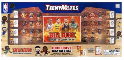 Juego de regalo coleccionista Superestrella de baloncesto caja grande TeenyMates de la NBA TeenyMates 2025 (22) Foto 1 de 4