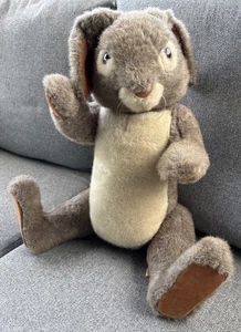 Vintage Dakin Bunny Rabbit Shimmering Tan Large 27” Plush Bunny. 1983 - Picture 1 of 12