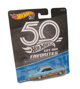 Hot Wheels 50 FAVORITES, '65 Ford Galaxie PREMIUM Real Riders Gulf - Bild 1 von 10