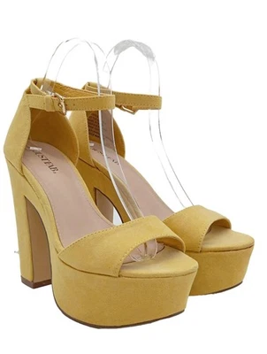 JUSTFAB Sandales à talon haut Dames Sandales à talons hauts T EU 37 élégant - Photo 1/4