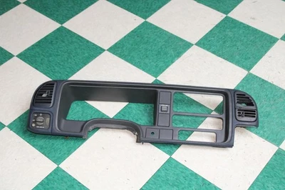 95-99 GM Truck *DMG* Navy Blue Dash Dashboard Cluster Radio Surround Trim Panel Foto 1 de 4