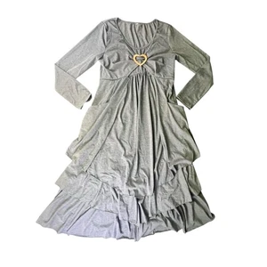 Lune Women's Ruffled Hem Casual Dress Size Large - Picture 1 of 6