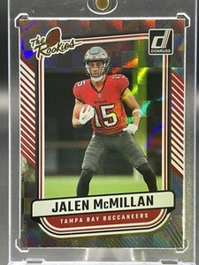Jalen McMillan 2024 Panini Donruss - “The Rookies” Refractor Insert #TR-7 (RC) - Picture 1 of 6
