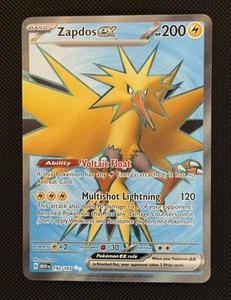 Zapdos ex 192/165 Sv: Scarlet & Violet 151 Holo - Picture 1 of 2