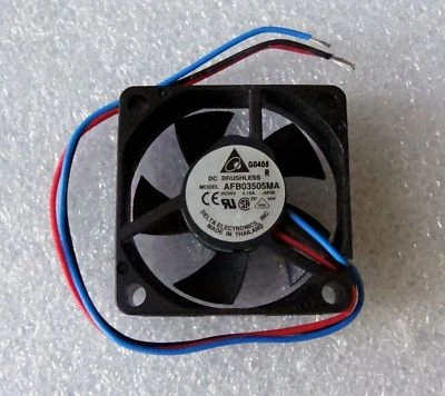 Delta 35mm x 10mm Fan 5V DC 3 Wire 35x10mm Made in Thailand AFB03505MA - Image 1 of 2