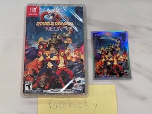 Double Dragon Neon (Nintendo Switch) NEW SEALED W/CARD, MINT RARE US LRG RELEASE - Picture 1 of 3