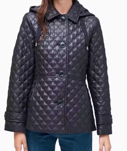 Giacca trapuntata donna Kate Spade nero XS