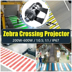 200W-600W Warehouse Safety Sidewalk LED Rotating Gobo Zebra Crossing Projector - Picture 1 of 22