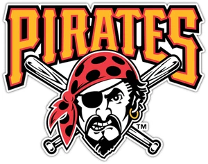 Pittsburgh Pirates MLB Baseball Car Bumper Window Sticker Decal 5"X4.2" - Picture 1 of 1