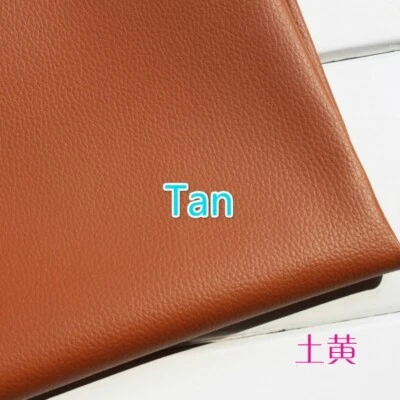 140*100CM  PU Faux Leather Fabric Grain Cloth Upholstery Sofa Sewing Material  - Image 1 of 4