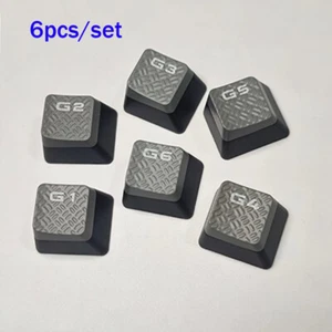 Replacement For Corsair K95 RGB Mechanical Keyboard Backlit Keycaps 6pcs/Set - Picture 1 of 13