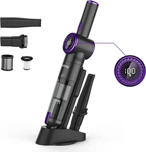 NICEBAY EV-H065 Cordless Handheld Vacuum Cleaner (Purple) - Renewed - Picture 1 of 7