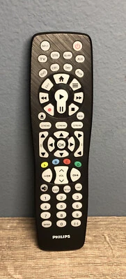 Philips 8 Device Elite Plus Backlit Universal Remote Control - Brushed Black - Image 1 of 4