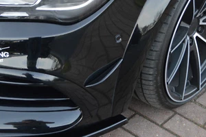 Spoilerecken Flaps Luftführung Satz aus ABS für MB A-Klasse W176 45 AMG - Bild 1 von 2