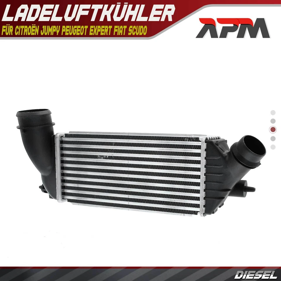 Ladeluftkühler Turbokühler für Citroën Jumpy Peugeot Expert 807 Fiat Scudo 2.0L - Bild 1 von 4