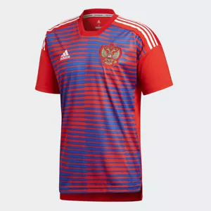 Camiseta deportiva de fútbol FIFA 2018 para hombre Rusia en casa antes del partido tallas: M, L, XL - NUEVA - Imagen 1 de 2