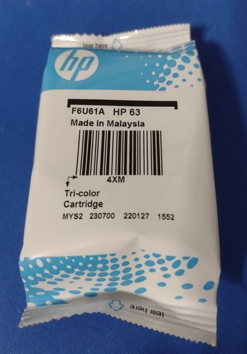 Genuine HP 63XL Color Ink ENVY 4511 4512 4520 4522 4524 DeskJet 3634